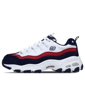 D‘ Lites 1.0 Low-Top Clunky Schuhe Weiss/Blau