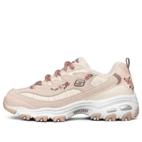 D‘ Lites 1.0 Low-Top Laufschuhe mit dicker Sohle Pink/Weiss