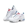 D‘ Lites 1.0 Low-Top-Laufschuhe Weiss/Blau/Rot
