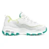 D Lites 1.0 Low-Top-Laufschuhe Weiss/Grün