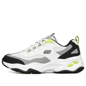D LITES 4.0 Low-Dad-Schuhe Weiss/Schwarz/Grau