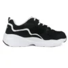 D‘ Lites Airy Sportschuh Schwarz Weiss