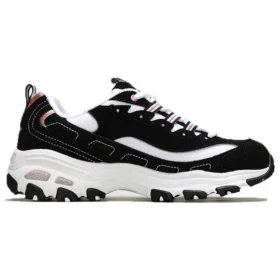 D‘ Lites Devoted Fan Low-Top-Schuhe Schwarz/Weiss