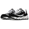 D‘ Lites Devoted Fan Low-Top-Schuhe Schwarz/Weiss