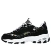 D‘ Lites Floral Days Schuhe Schwarz/Weiss