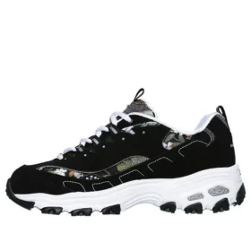 D‘ Lites Floral Days Schuhe Schwarz/Weiss