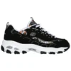 D‘ Lites Floral Days Schuhe Schwarz/Weiss