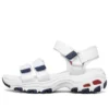 D‘ Lites Hausschuhe GS Weiss/Blau/Rot