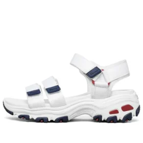D‘ Lites Hausschuhe GS Weiss/Blau/Rot