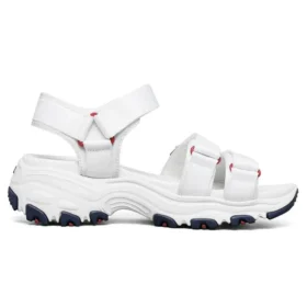 D‘ Lites Hausschuhe GS Weiss/Blau/Rot