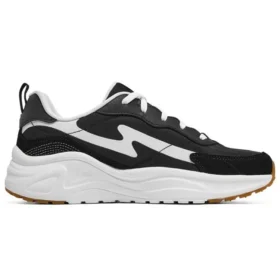 D‘ Lites Jogger Kadn Siyah Sneaker «Black White»