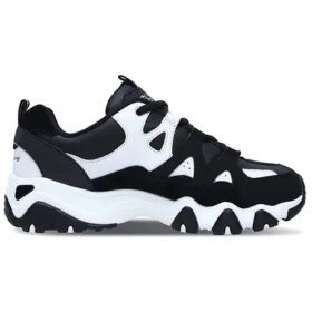 D‘ Lites Low-Top Daddy Schuhe Schwarz/Weiss