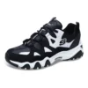 D‘ Lites Low-Top Daddy Schuhe Schwarz/Weiss