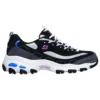 D Lites Low-Top-Laufschuhe Schwarz/Blau