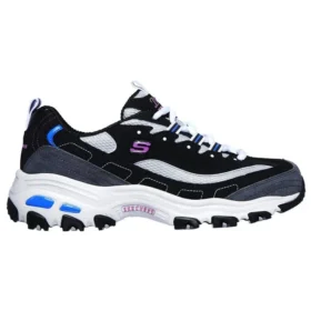 D Lites Low-Top-Laufschuhe Schwarz/Blau
