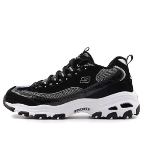 D Lites Low-Top-Laufschuhe Schwarz/Weiss