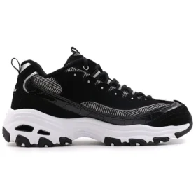 D Lites Low-Top-Laufschuhe Schwarz/Weiss