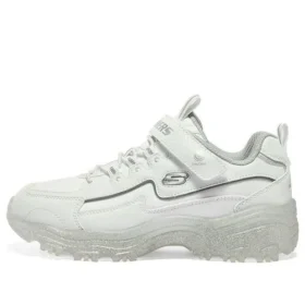 D‘ Lites Low-Top-Laufschuhe «White Silver»
