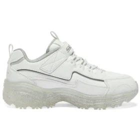 D‘ Lites Low-Top-Laufschuhe «White Silver»