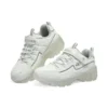 D‘ Lites Low-Top-Laufschuhe «White Silver»