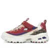 D Lites Low-Top-Schuhe Rot/Weiss/Schwarz