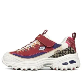 D Lites Low-Top-Schuhe Rot/Weiss/Schwarz