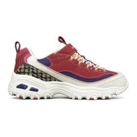 D Lites Low-Top-Schuhe Rot/Weiss/Schwarz
