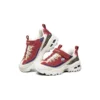 D Lites Low-Top-Schuhe Rot/Weiss/Schwarz