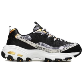 D»Lites – Runway Ready Low-Top Daddy Schuhe Schwarz/Weiss