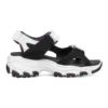 D‘ Lites Sandale K Schwarz/Weiss