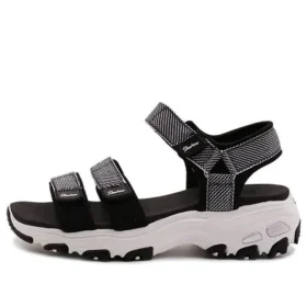 D Lites Sandalen Schwarz