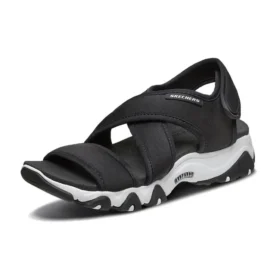 D‘ Lites Sandalen Schwarz/Weiss