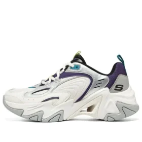 D‘ Lites Stamina Schuhe «Weiss Silber Lila»