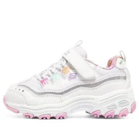 D‘ Lites Strap Memory Foam Laufschuhe «White Pink»