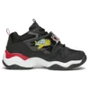 D‘ Lites Train Low-Top-Schuhe Schwarz/Rot