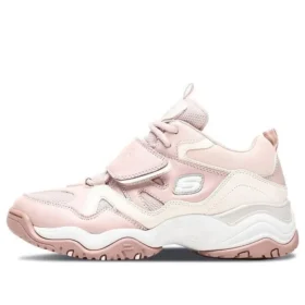 D Lites Train Mid-Top Daddy-Schuhe Rosa/Weiss