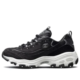 D‘ Lites Velvet Low-Top Daddy Schuhe Schwarz/Weiss