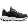 D‘ Lites Velvet Low-Top Daddy Schuhe Schwarz/Weiss