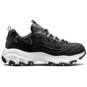 D‘ Lites Velvet Low-Top Daddy Schuhe Schwarz/Weiss