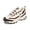 D‘ Lites Zip Along Schuhe «White Burgundy Grey»