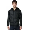 Daunenjacke mit Kapuze „Black“