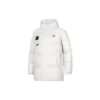 Daunenjacke mit Kapuze und Logo-Print, mittellang «Multi-Color»