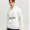 Diamond Series Letter Hoodie „White Black“