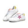 Diamond Starz Low-Top-Sneaker Weiss/Rot/Gelb