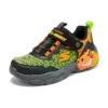 Dino-Lights Sneaker «Green Orange Black»