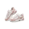 Dlites Chunky Schuhe «Weiss Rosa Rot»