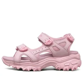 Dlites Leichte, bequeme Sport-Sandalen für grosse Jungs in Rosa und Rot
