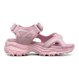 Dlites Leichte, bequeme Sport-Sandalen für grosse Jungs in Rosa und Rot