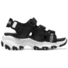 Dlites Sandalen «Black White»