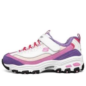 Dlites Schuhe „Weiss Rosa Lila“